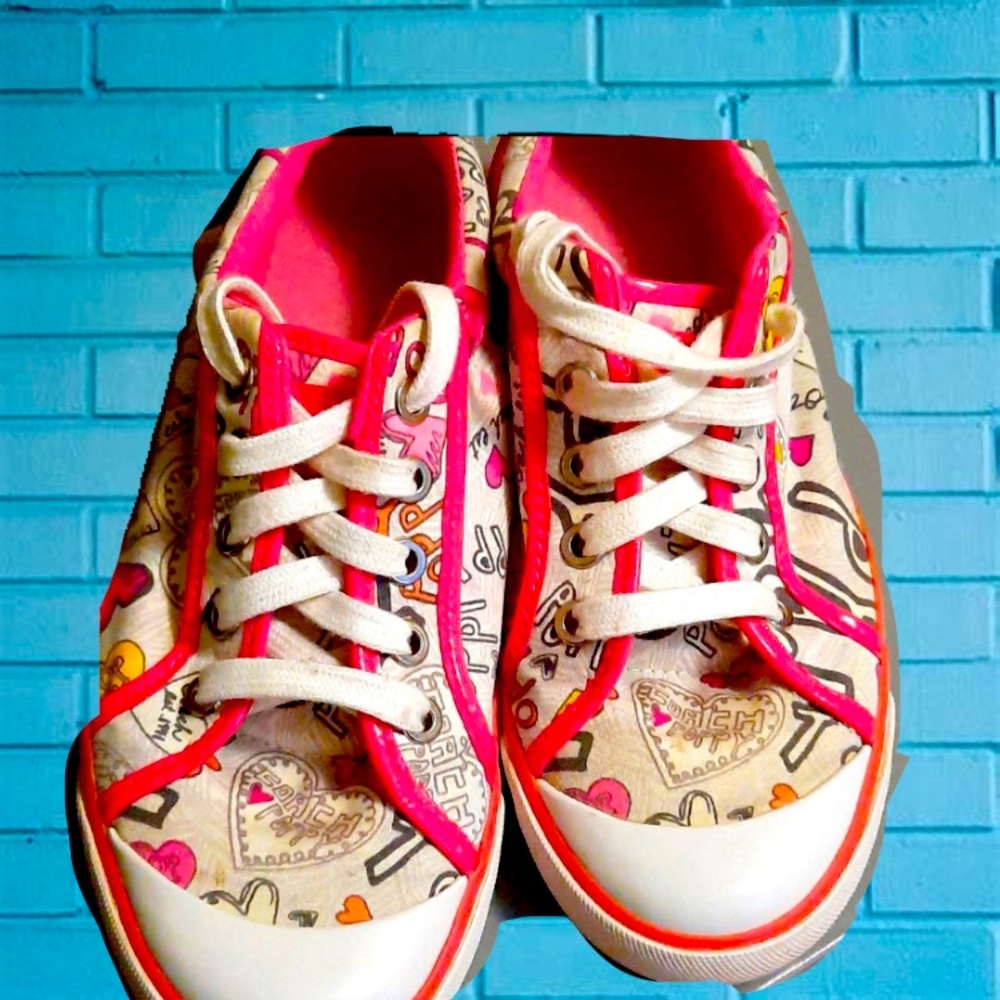 Coach poppy sneakers